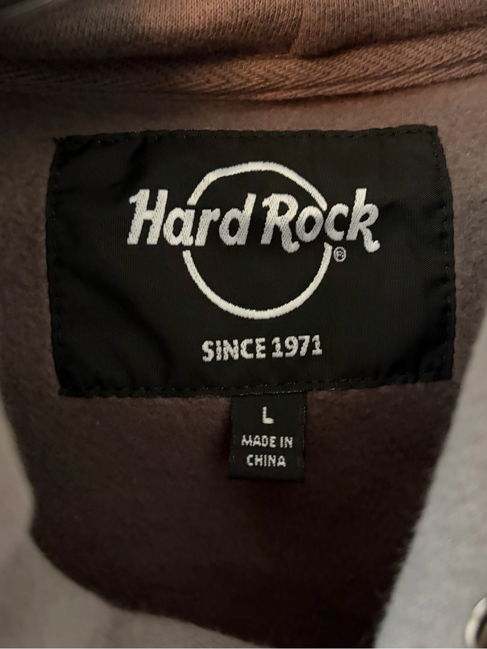 NWT Unisex Hard Rock Cafe San Francisco Gray Hoodie - Picture 4 of 7